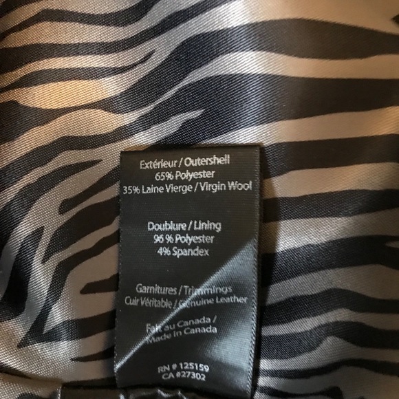 Authentic Mackage black women wool blend coat XS - Picture 5 of 7